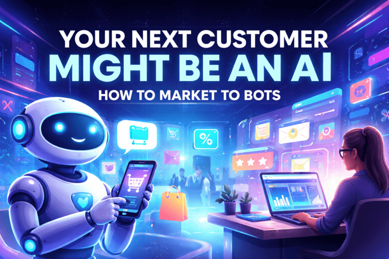 Your Next Customer Might Be an AI: How to Market to Bots, Not Humans